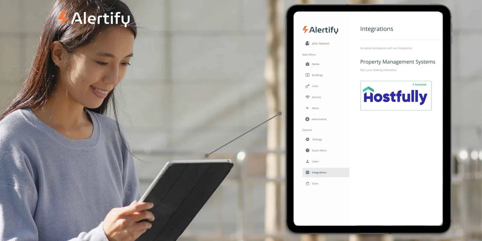 Soggiorni intelligenti: l'integrazione Alertify e Hostfully spiegata